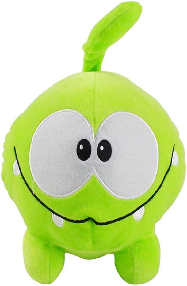 FEIDIAOCute Cut Rope Om Nom Plush Doll Toys Cartoon Cut Rope Soft Stuffed Animals Doll Kids Birthday Gift (18cm)