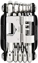 Kit Ferramentas Canivete 16 Funções Bicicleta Chave Allen Reparo Bike Extrator De Corrente