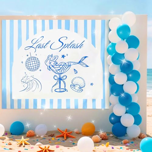 Décorations de fête pour enterrement de vie de jeune fille Last Splash et amitié