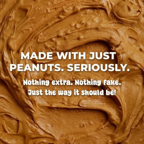 Image of Asmita Organic Farms Crunchy Peanut Butter Unsweetened 325g | Made with Roasted Peanuts | No Added Sugars or Salt | High Protein Spread | Cholesterol & Trans Fat Free | Healthy Breakfast Spread