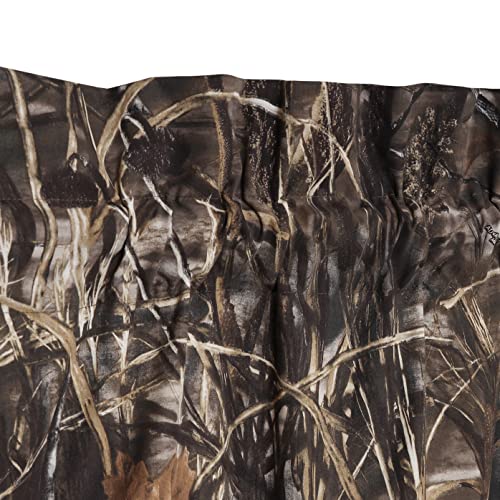 Visi-One Realtree Max 4 Camouflage Valance 88" X 18'' Inches, Camo Valance Curtain For Bedroom, Kitchen, Living Room & Farmhouse, Perfect For Indoor & Outdoor Decor #TOP3