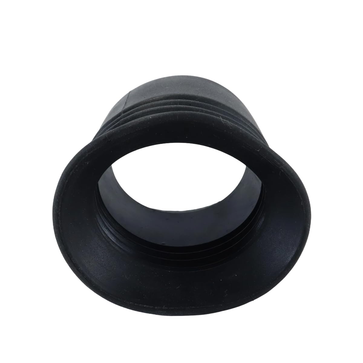 Protezione per oculare Ottico per telescopio da 40 mm, Copertura in Gomma Anti-rinculo, Copertura Flessibile per Estensione dell'obiettivo, Visiera Nera per telescopio