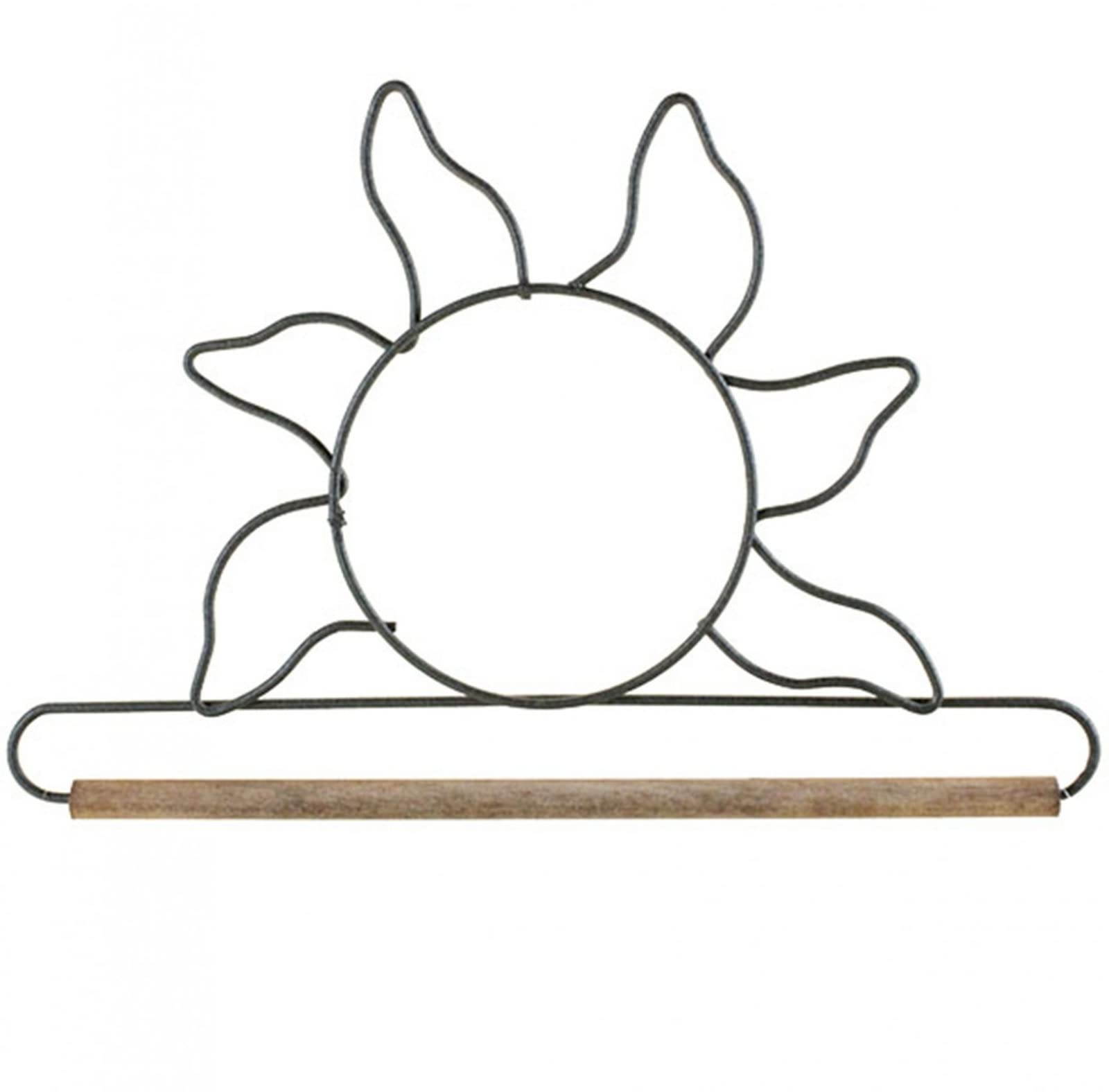 Ackfeld Manufacturing Classic Motifs 6 Inch Sun with Dowel Craft Holder