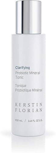 Kerstin Florian Tónico mineral probiótico clarificante, tónico desintoxicante para rostro y cuerpo, cuidado natural de la piel para aclarar y