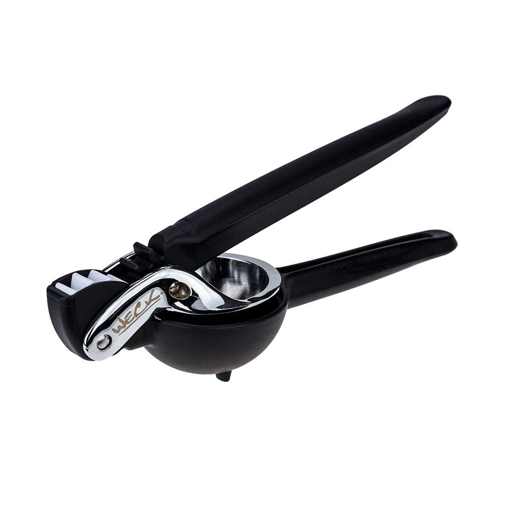 Espremedor de Cítrico de Aço Inox Preto 26CM