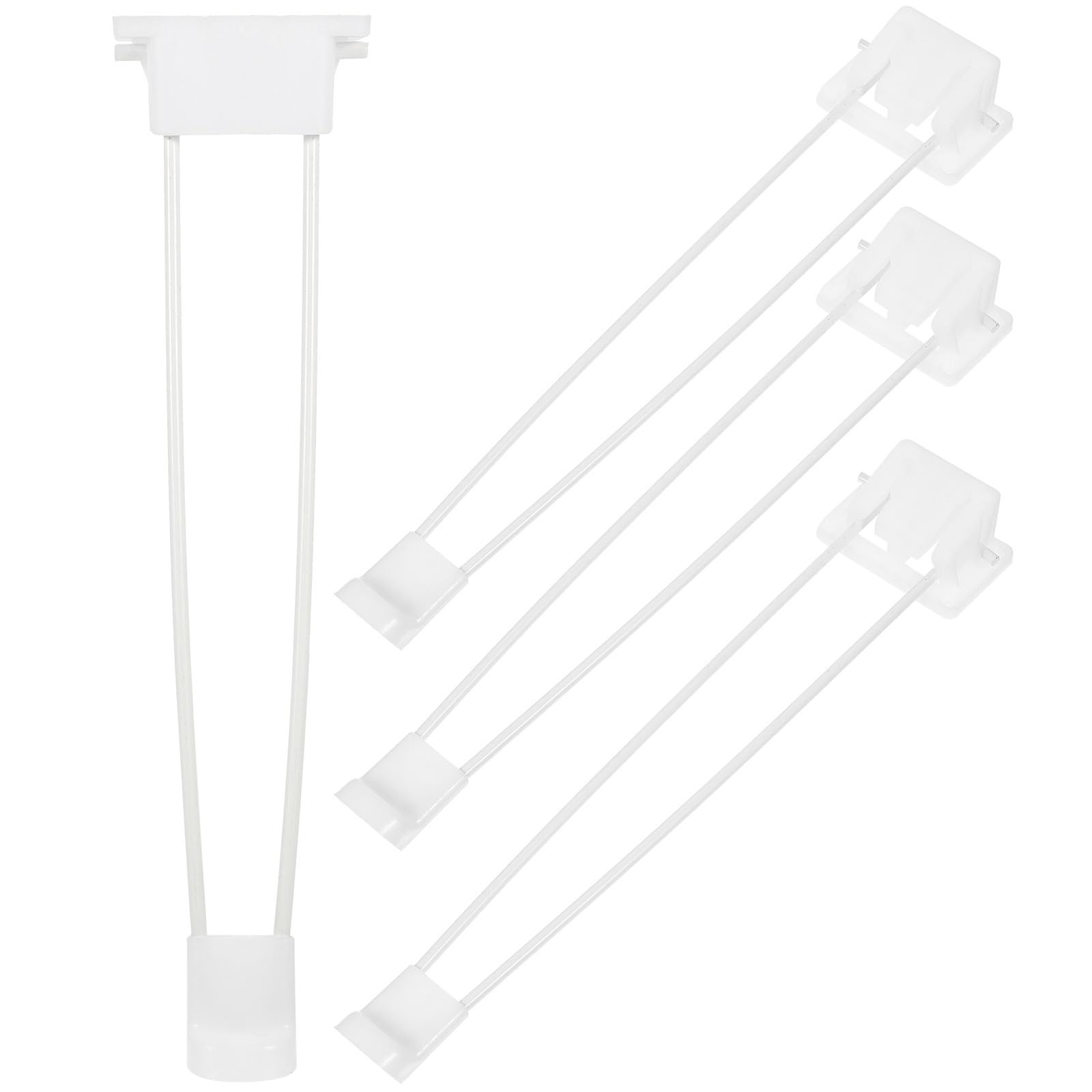 Supports pliables en fer blanc durables pour table moderne et projet DIY robuste
