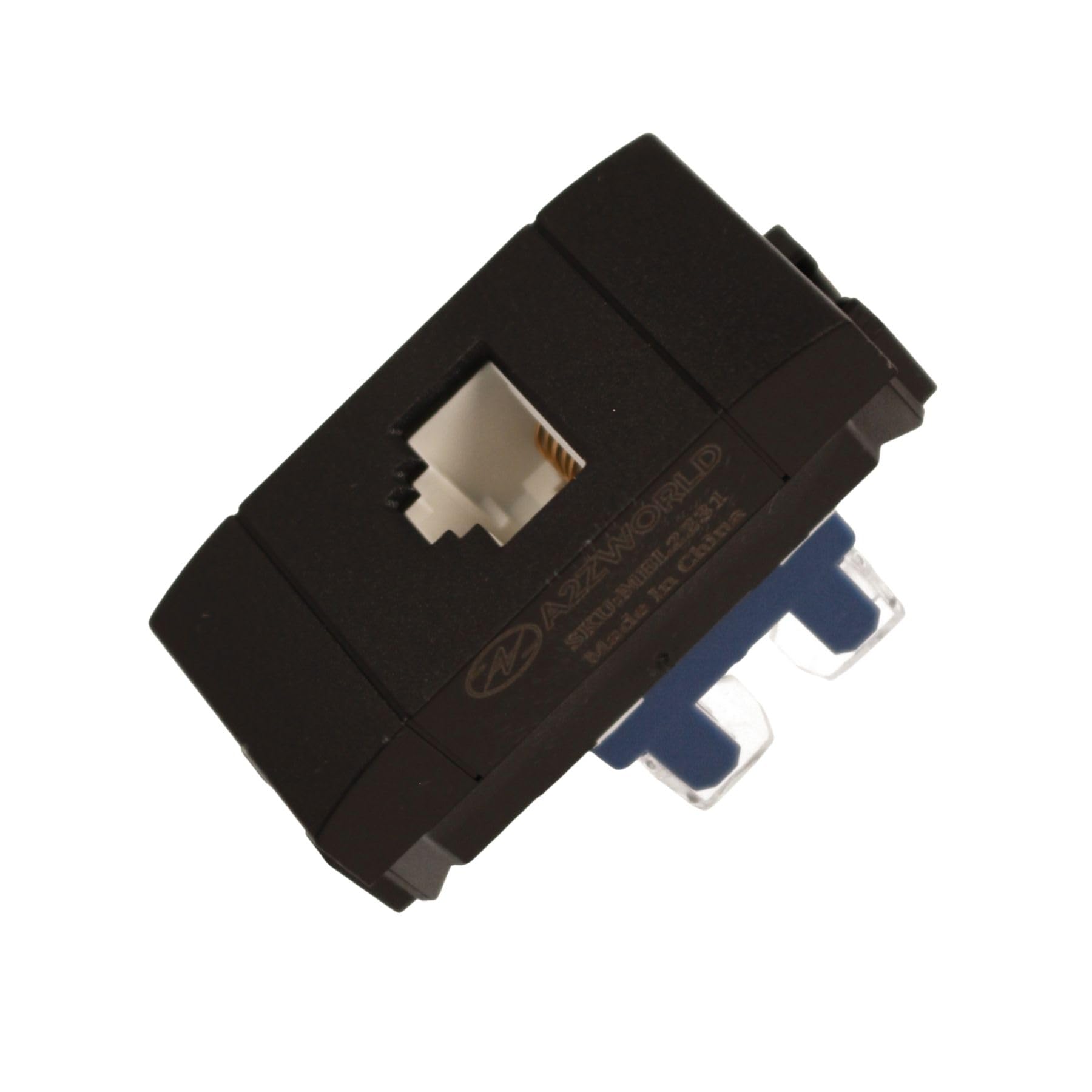 10 Pezzi Presa Dati RJ45 CAT6, Connettore Rete LAN, Compatibile con Bticino Living International, Colore Nero, Serie MBL, 1 Modulo