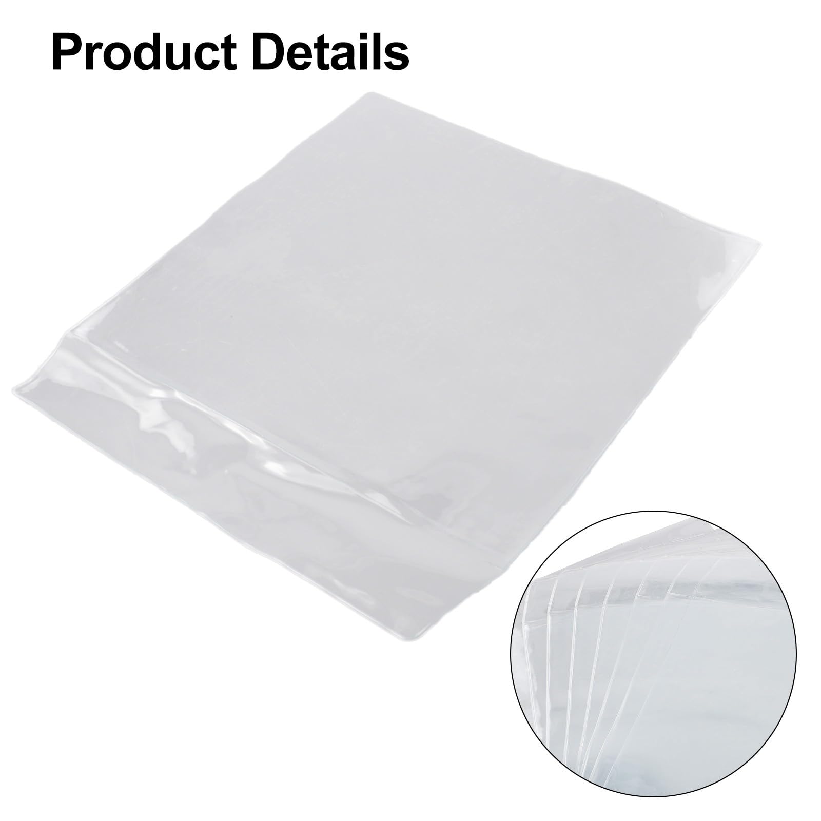 Buste protettive trasparenti in vinile per dischi LP da 30,5 cm, 10 cm, 10 pezzi, 30,5 cm