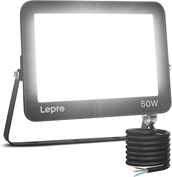 Lepro 50W Led Floodlight Outdoor, 5000lm LED Security Lights [Energy Class F]