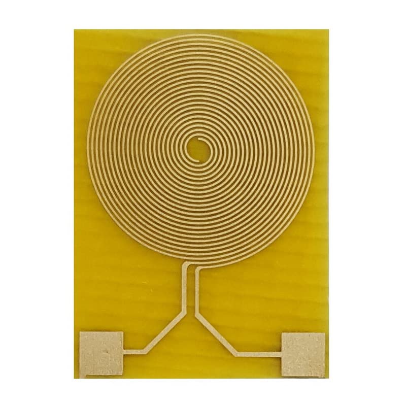 5 uds electrodo de oro interdigital flexible IDE de 0.001mm en sustrato de poliimida PI 1