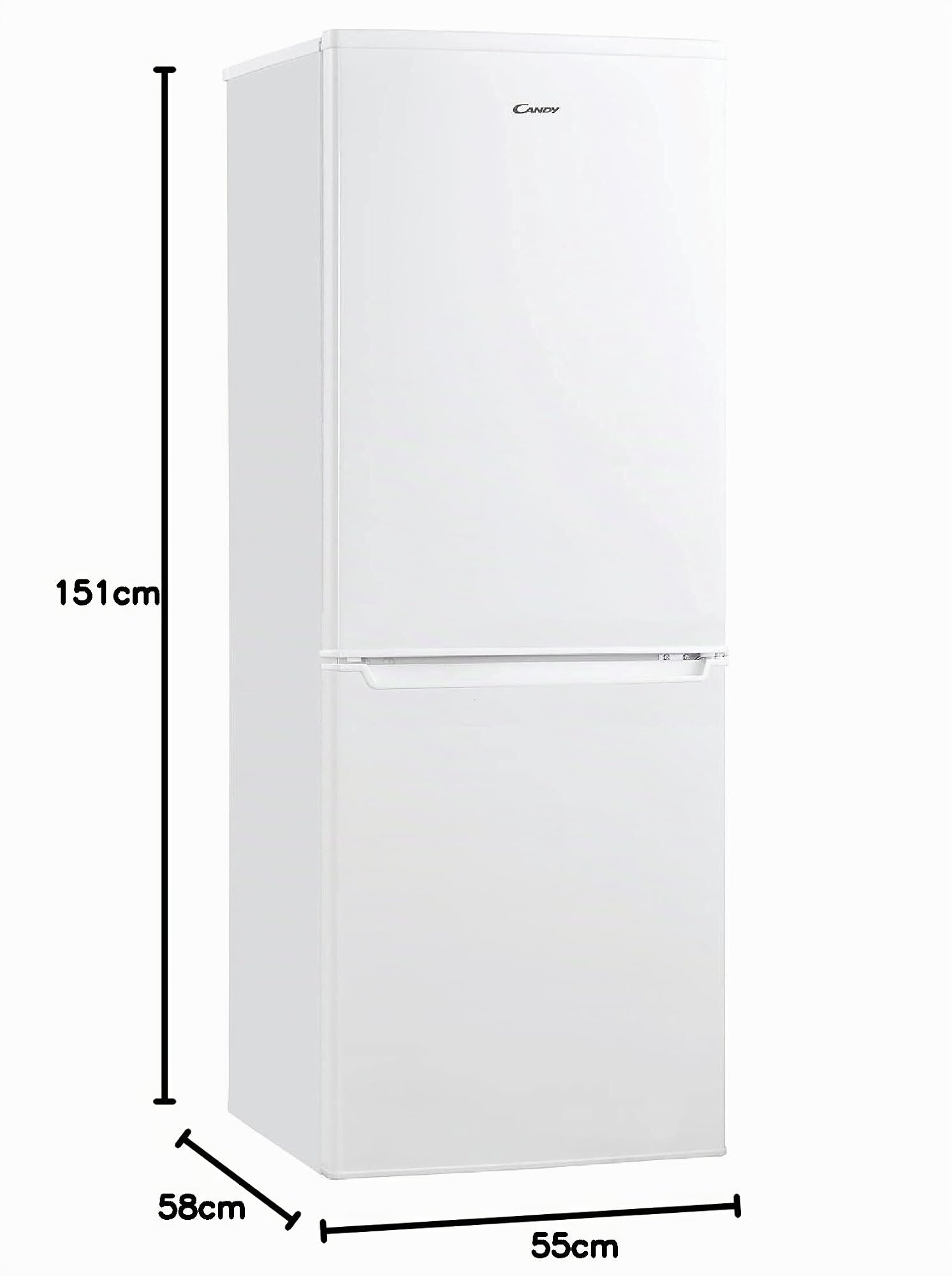 CHCS 514FW Frigorifero Combinato 207 litri Classe F Statico Bianco
