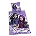 Produktbild Herding DISNEY DESCENDANTS Bettwäsche-Set, Wendemotiv, Bettbezug 135 x 200 cm, Kopfkissenbezug 80 x 80 cm, Baumwolle/Renforcé