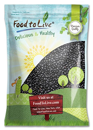 Black Turtle Beans, 10 Pounds — Non-GMO Verified, Dried, Bulk, Kosher