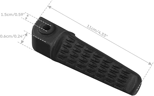 Miniatura 7 de TCT-MOTORPARTS Reposapiés trasero Estriberas Pasajero para Kawasaki ZZR1400 ZX14 2006-2013 2012 NINJA 250R EX250 08-13