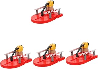 Toyvian 4 Peças Acessórios De Guindaste Ferroviário Guindaste De Cabo De Torre Modelo De Guindaste Ferroviário Jogando Brinquedo Guindaste Guindaste Caminhão Brinquedo DIY Modelo De