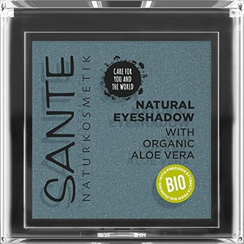 SANTE Naturkosmetik Natural Eyeshadow 03 Nightsky Navy, Lidschatten Matte Farbnuance Cover
