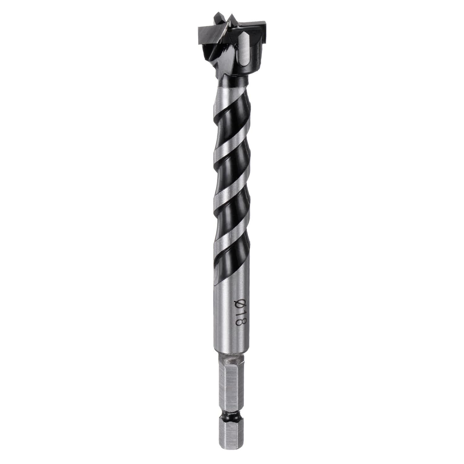 HARFINGTON Forstner Drill Bit 25mm (31/32") Dia YG8/C1 Tungsten Carbide Twist Wood Forstner Bits Hole Saw Auger Opener Cutter for Woodworking Drilling