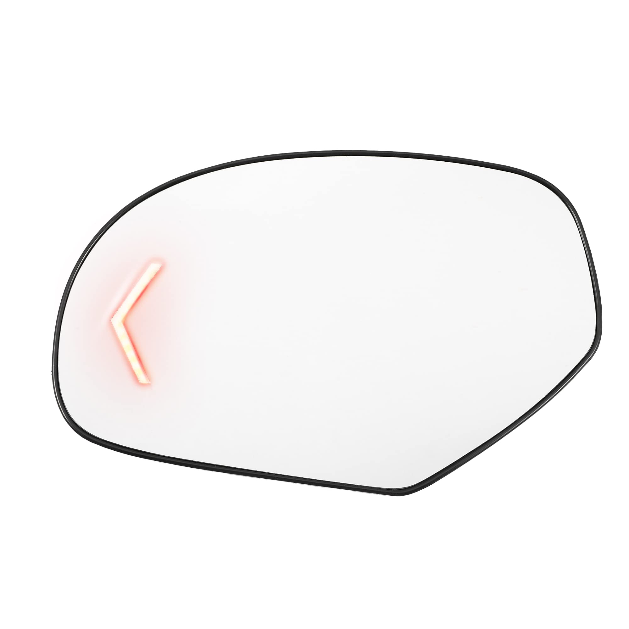 X AUTOHAUX Car Rear View Driver Left Side Heated Mirror Glass Replacement LED Turn Signal for GMC Sierra 1500 3500 HD for Escalade for Avalanche for