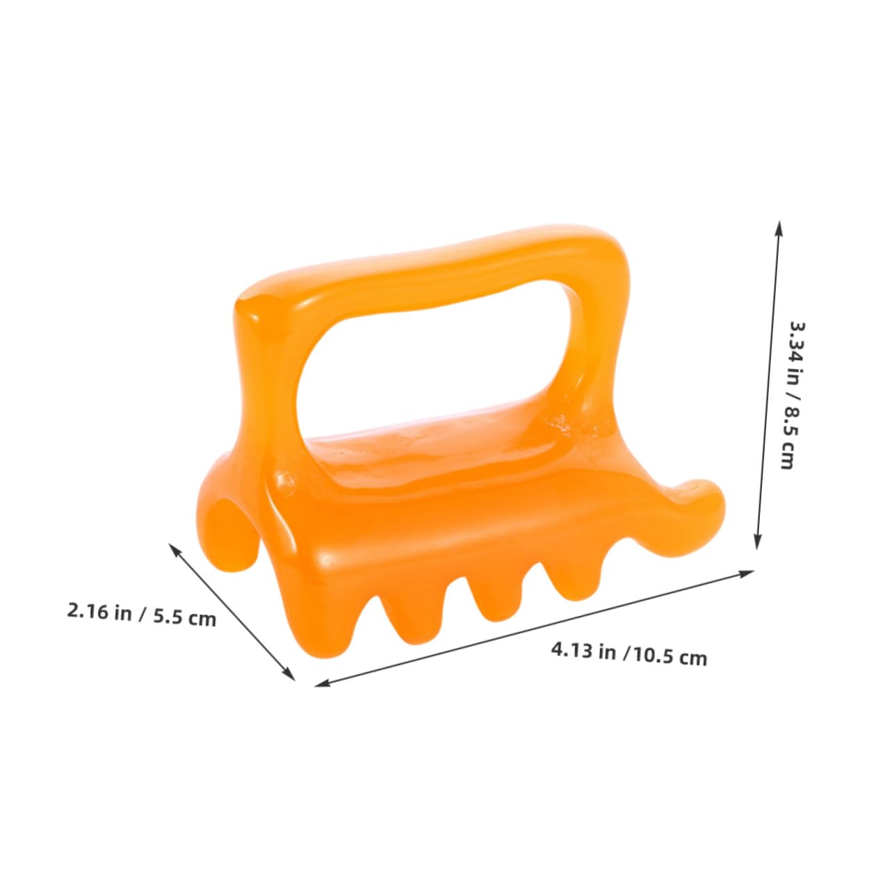 2 Piezas Masajeador Manual Portátil para Espalda y Cuello con Función Doble Push para Relajación Muscular y de Rasgado