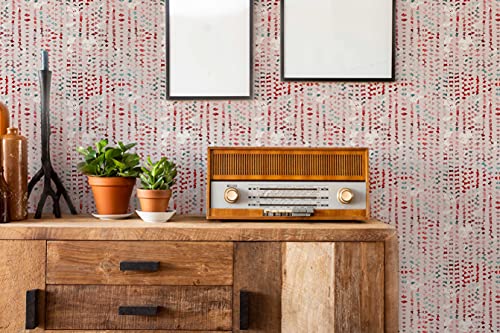 Image of Amazon Brand - Solimo PVC Self-Adhesive Wallpaper, Abstract, 41cm x 4.56m