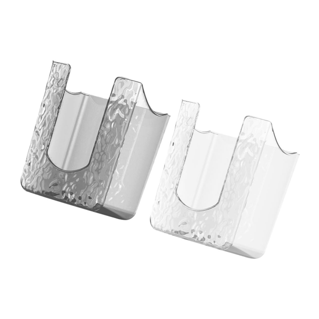 PRETYZOOM Lot De 4 Distributeurs De Mouchoirs Muraux Élégants Boîte De Rangement Multifonction pour Lingettes Et Mouchoirs pour Bébé 2 Pièces X 4