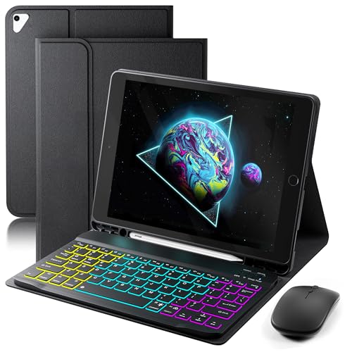 Keyboard Case for iPad 9.7 inch, iPad 6th (2018)/iPad 5th Ge