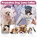 Allroaring Dog Collar After Surgery, Soft Cones for Large Dogs, Adjustable Dog Cone Collar Protective Pet Recovery Collars Cones to Stop Licking for Wound Healing Care Spay Neuter, Rosered L