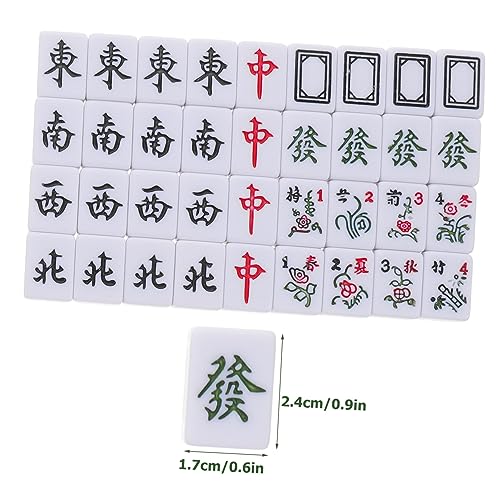 Set Mini Mahjong de Viaje VOSAREA con Caja Portátil miniatura 2