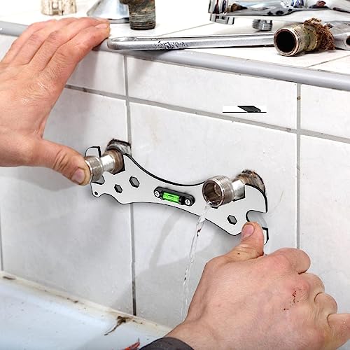 Clé d'angle auto-nivelante SOCLING à ouverture variable universelle pour plomberie - 5