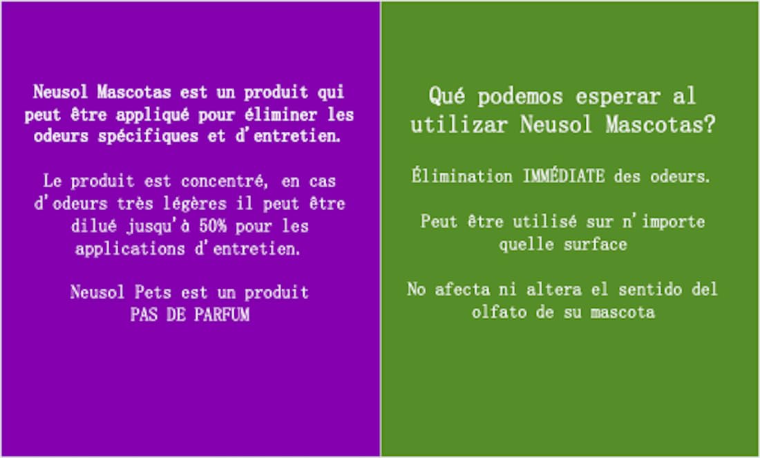 Mascotas 5L - Elimine instantanément Les odeurs d'animaux domestiques. Anti-Odeur pour Tous Types d'animaux (Chiens, Chats...) et Applications (canapés, litières, Lits) sans Parfum