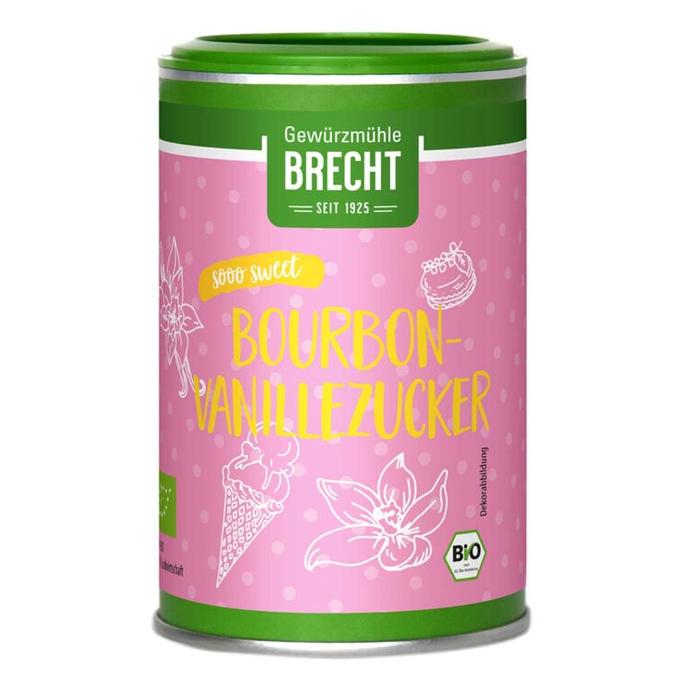 Brecht Gewürzzubereitung sooo sweet, Bourbon-Vanillezucker, 110g (6)