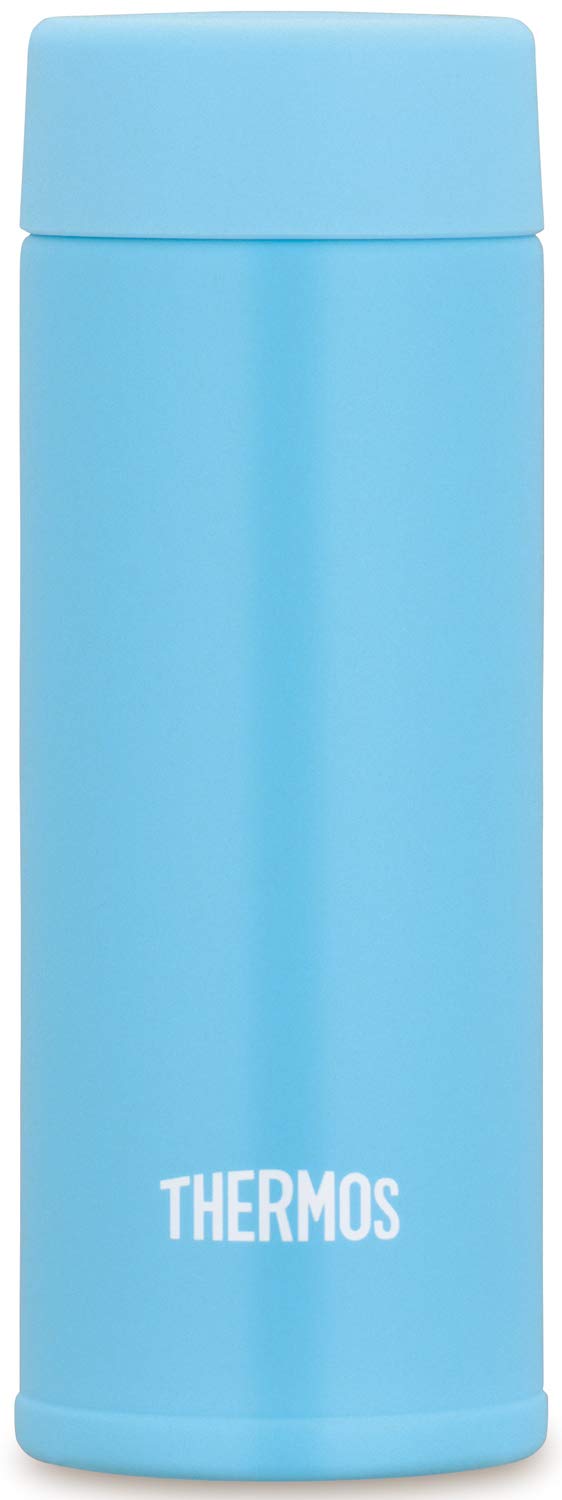Thermos Water Bottle, Vacuum Insulated Pocket Mug, 4.2 fl oz (120 ml), Light Blue JOJ-120 LB (Small Capacity Model)