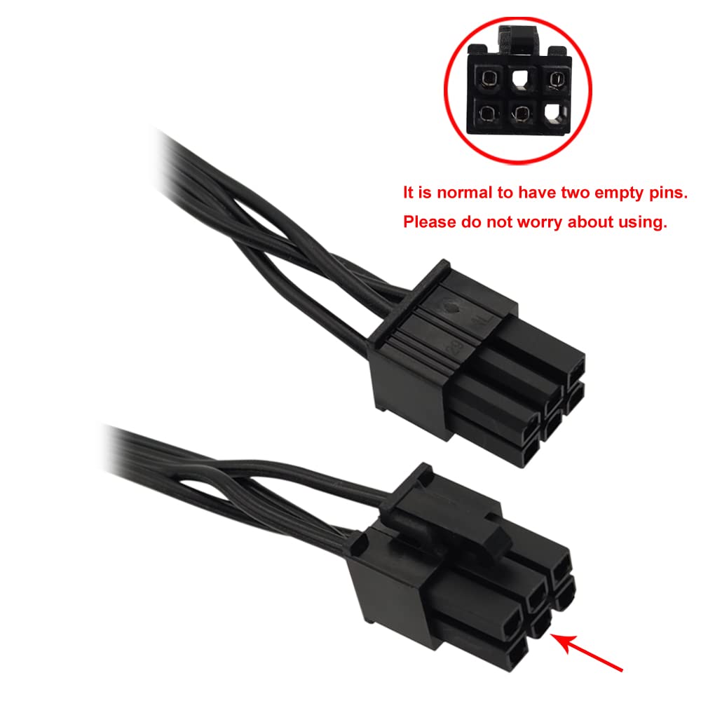Amazon.co.jp: COMeap 6ピン - 3X 4ピン Molex HDD 電源アダプター