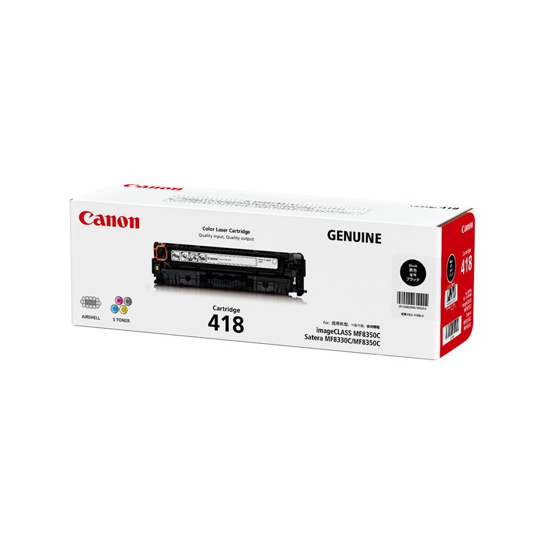 Amazon | CANON トナーカートリッジ418 ブラック/2662B007(3,400枚) CN