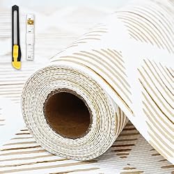 Drawer and Shelf Liner for Kitchen Cabinet Non-Adhesive 12in x 20FT | Waterproof Washable Contact Paper Liner Thickened Non-Slip Mat for Cupboard Pantry Durable Shelves Protector Easy to Cut