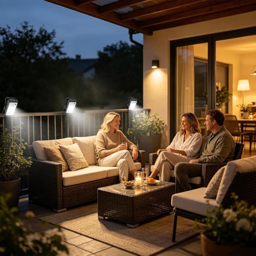 Luces solares con clip para iluminar su terraza o jardín 6