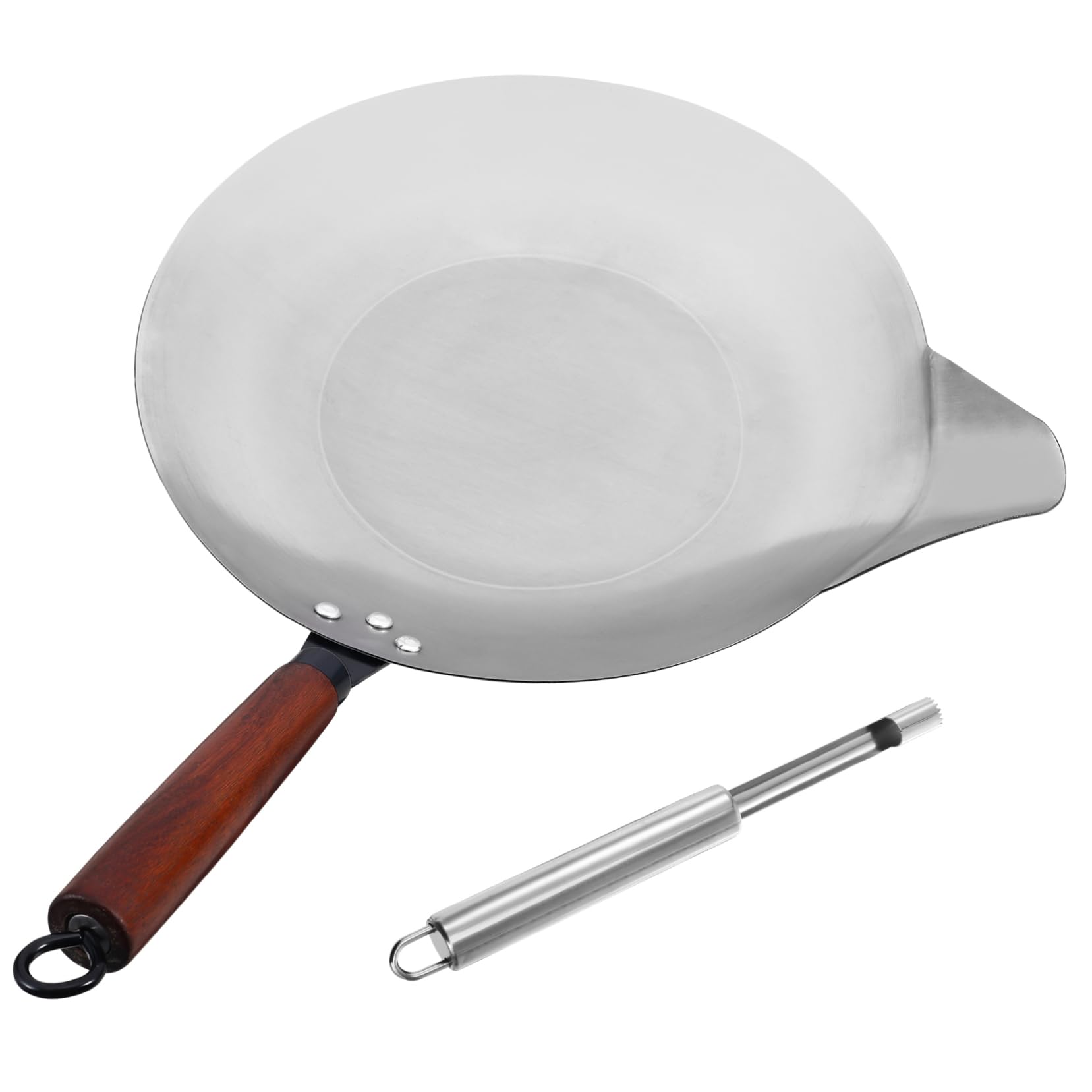 Unomor Pot Snack Melting Pan for Butter Chocolate Melting Kitchen Cookware Handle Easy Clean Metal Melting Pot