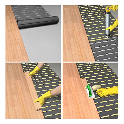 sikalayer-05 Zwischenschicht Akustik für Parkett Rolle – 13,33 M x 1,5 m – 20 m²