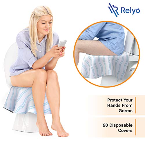 Relyo TOILET34001 Toilet Seat Covers Disposable thumb #2