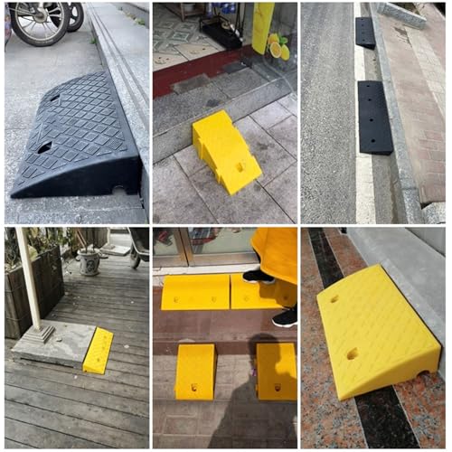 Rampas Triangulares Antideslizantes Portátiles de PVC para Carros de Mano, Resistentes al Desgaste miniatura 3