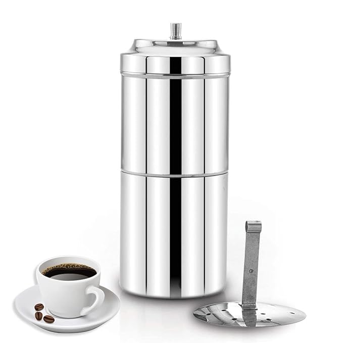 PANCA Stainless Steel Filter Coffee Maker Big Size,6-8 cups, 400 ml at Rs. 375