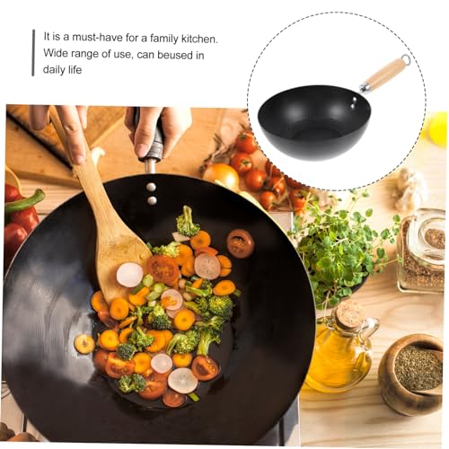 Wok Kichvoe de Hierro Forjado para Cocina miniatura 6