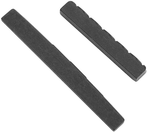 Miniatura 6 de Kit de tuerca y sillín de guitarra, 1 juego de tuerca de ébano y silla de montar para pieza de guitarra clásica