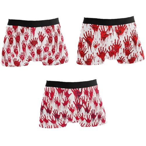 Cute Men's Underwear Boxer Briefs Stretch Breathable Mens Boxer Briefs Underwear Men Multipack 3 Pack Gift Box