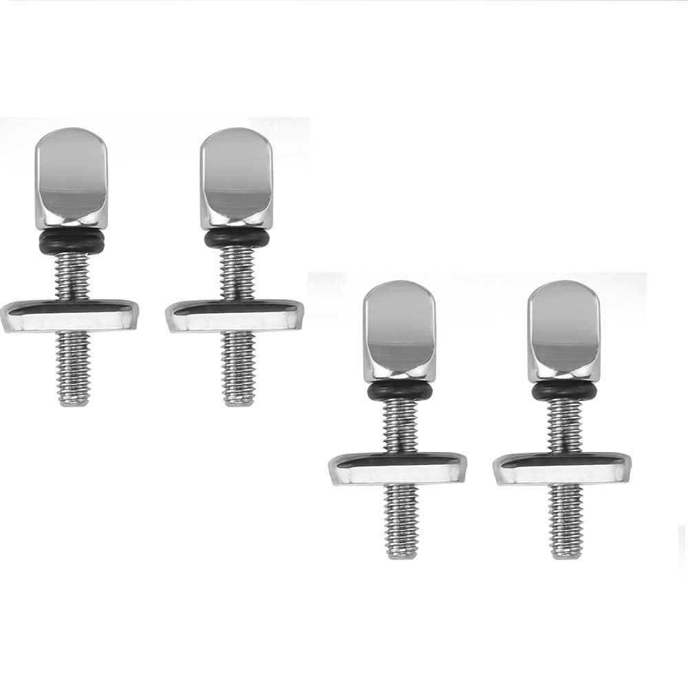 Viti per Tavola da Surf Viti per Pinne per Tavola da Surf 4 Pezzi di Ricambio per Surf in Acciaio Inossidabile per SUP e Tavola da Paddle, 3 * 1,4 cm