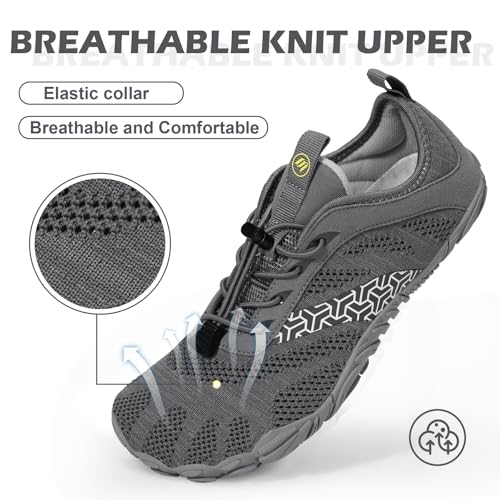 Hike Barefoot Shoes Women Men with Wide Toe Box Footwear Healthy Non-Slip Hike Beach Pool Aqua Swim Surf Hiking Running Athletic Water Shoe2