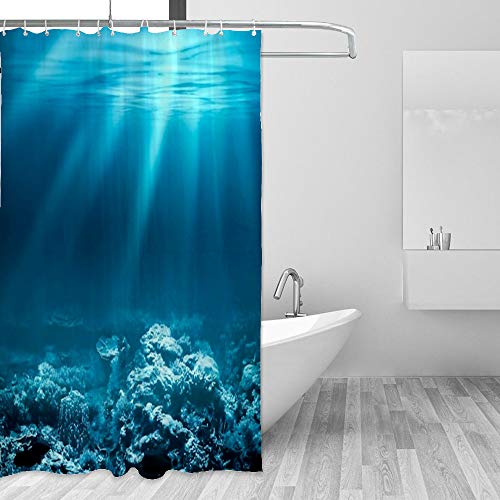 Rideau de douche en polyester de qualité supérieure CHEHONG pour baignoire
