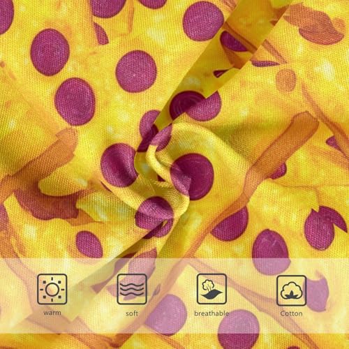 Cartoon Toddler Underwear Custom 2t Cotton Girl Panties Cute Pepperoni Pizza Cheese Food Print Briefs Underpants3