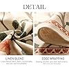 Amazon.com: ISAENNE French Tablecloth for Rectangular Tables,Linen ...