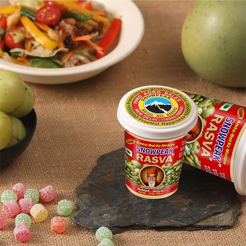 Image of Snowpeak Rasva Fruit Mukhwaas| After Meal Indian Digestive Treat| Amla & Bel(Wood Apple) Mixture| Indian Origin Vegan and Gluten Free - Combo (Pack of 3 x 100g)